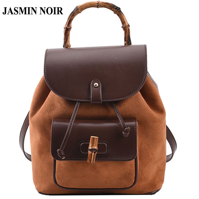 Ba lô du lịch JASMIN NOIR phong cách retro thời trang 2021 chất lượng cao