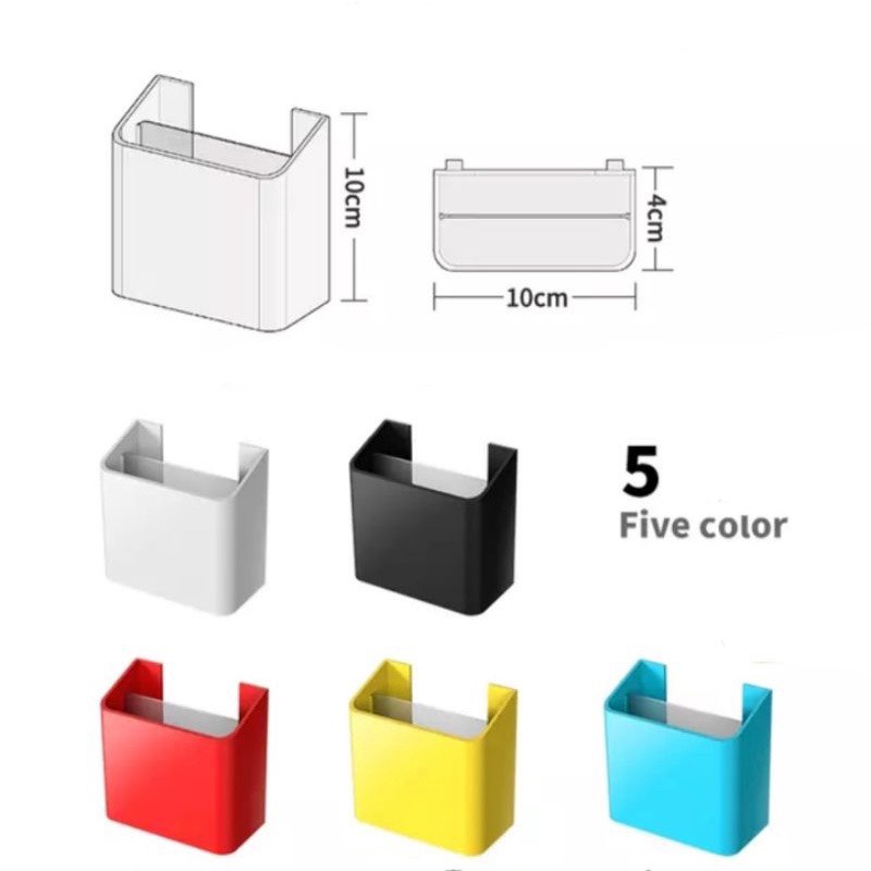 Hộp phụ kiện 2 ngăn gắn bảng treo tường pegboard - Hộp đựng trang trí 2 ngăn bảng pegboard Fun Grid