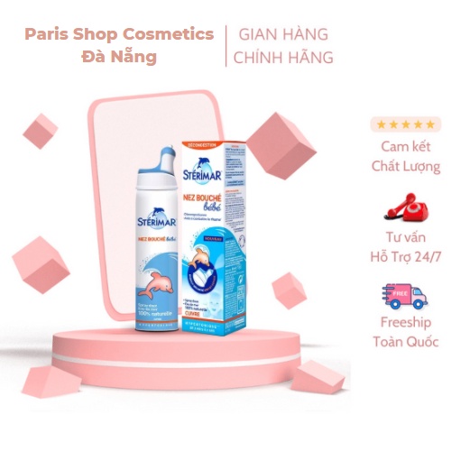 Xịt mũi cá heo cam Pháp - 100ml