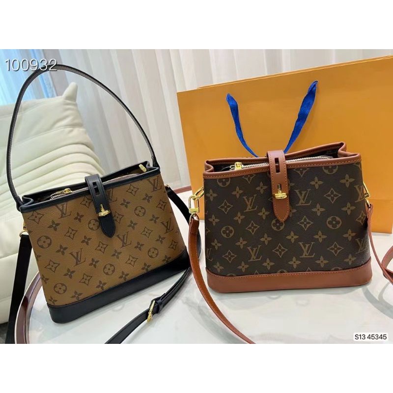 Túi xách nữ LV khoá gài