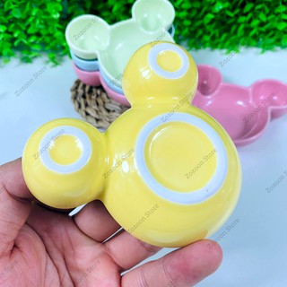 Bát sứ ăn dặm mini cho bé hình Mickey 60ml