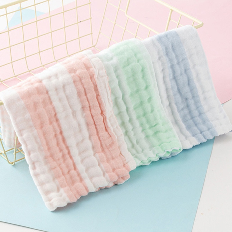 Set 3 Yếm Ăn Cotton Mềm Mại Thấm Hút Tốt Dành Cho Em Bé