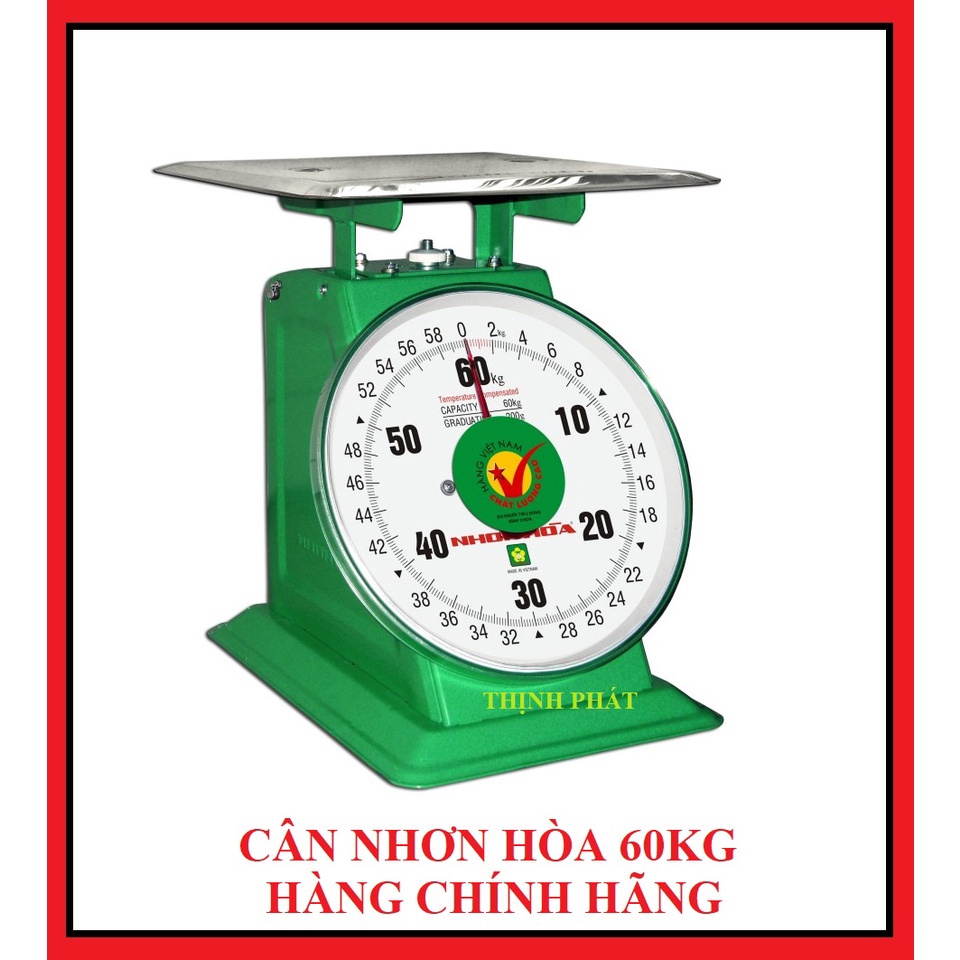 CÂN 60KG - CÂN NHƠN HÒA 60 KG HÀNG CHÍNH HÃNG