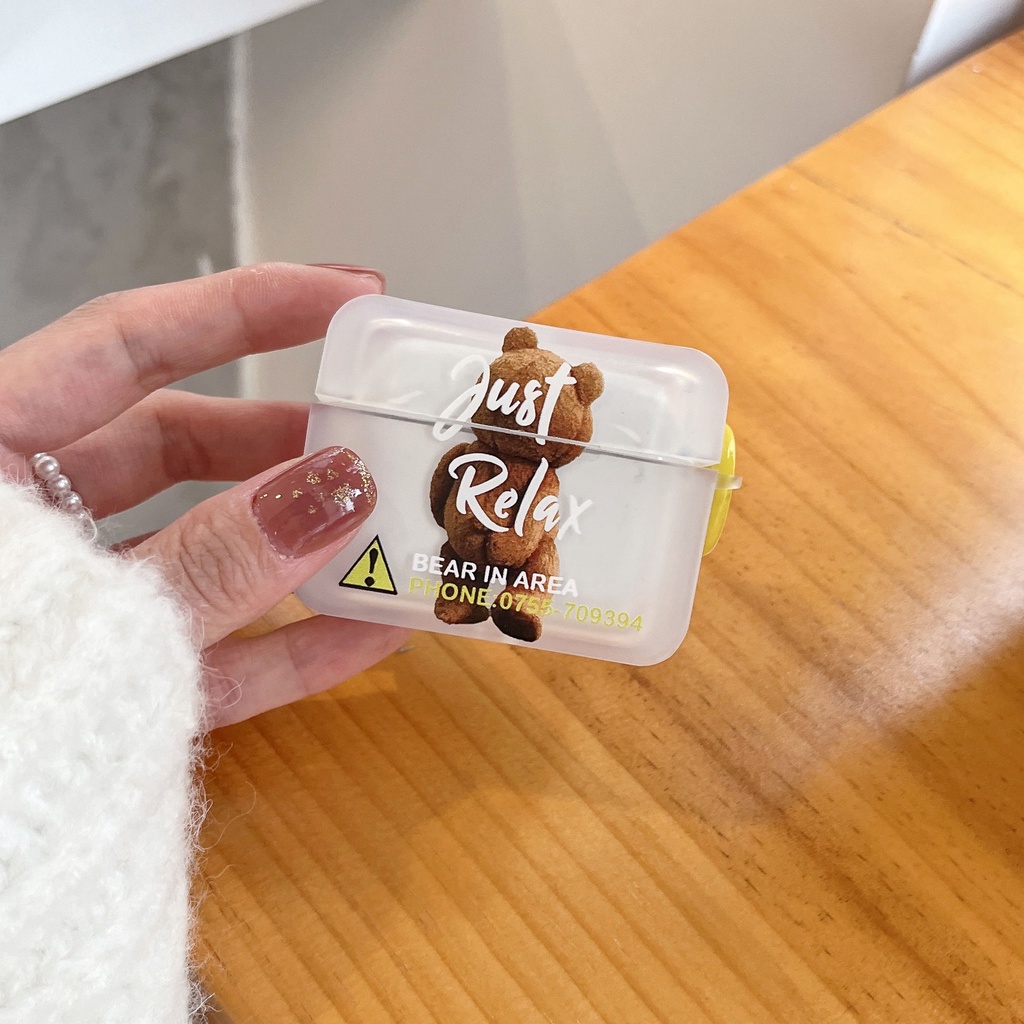 Vỏ Bảo Vệ Hộp Sạc Tai Nghe compatible AirPods 3 compatible AirPods(3rd) 2021 Iscompatible AirPods3Rdurise 3rd Pro compatible AirPods2gen Ốp