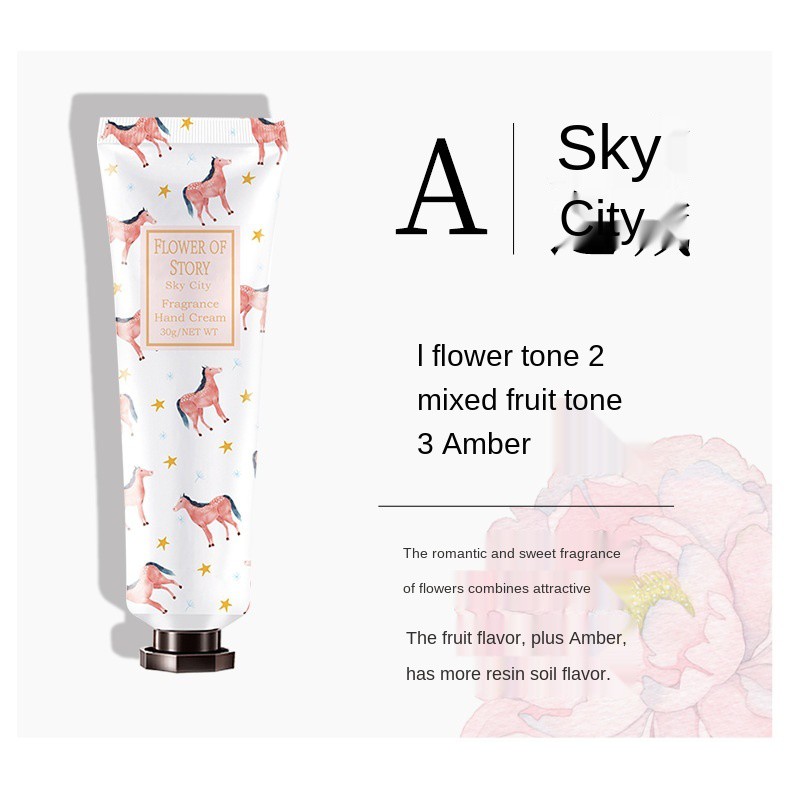 Kem dưỡng da tay FLOWER OF STORY Dưỡng Trắng , Mềm Mịn da dành cho nữ