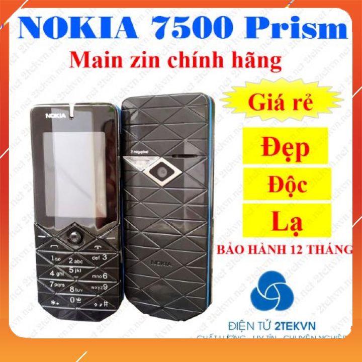 Điện thoại cổ Nokia 7500 Prism Cổ Điển siêu độc lạ