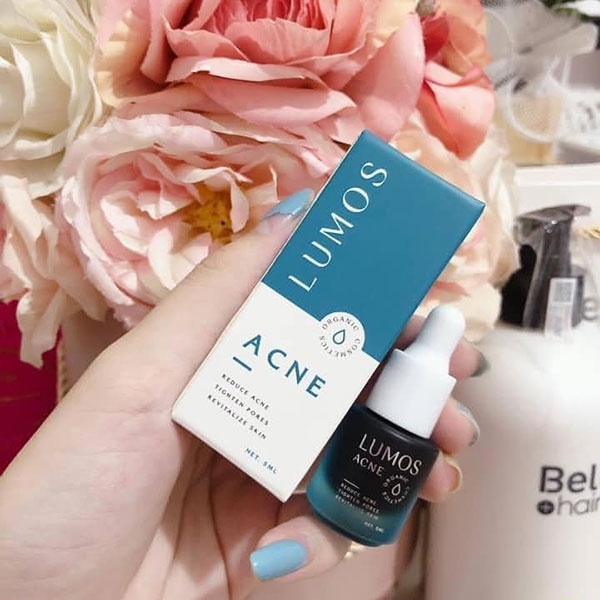Serum Lumos Acne giảm mụn kiềm dầu 5ml mẫu mới nhất