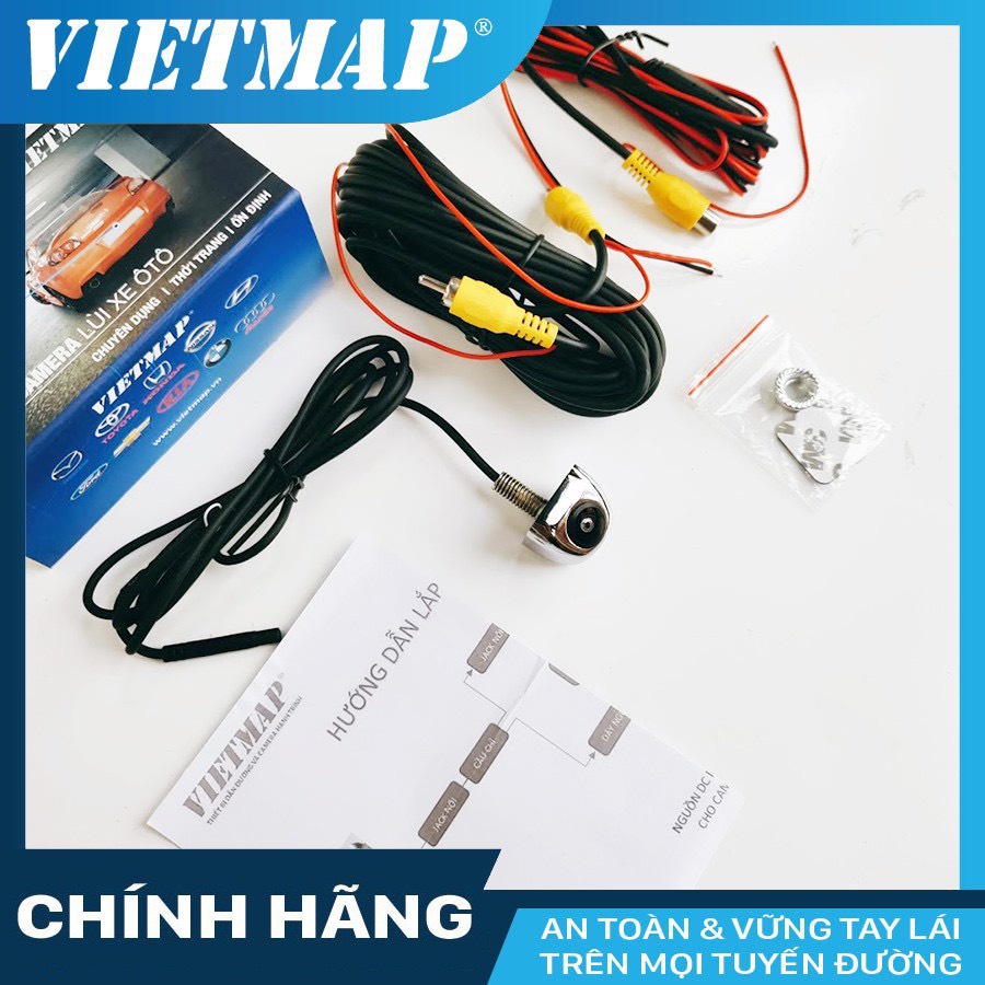 Camera lùi Hồng Ngoại VietMap HD 3089 hàng chính hãng dùng cho màn DVD- Màn theo xe- Màn MP4 - MP5 - LCD | BigBuy360 - bigbuy360.vn