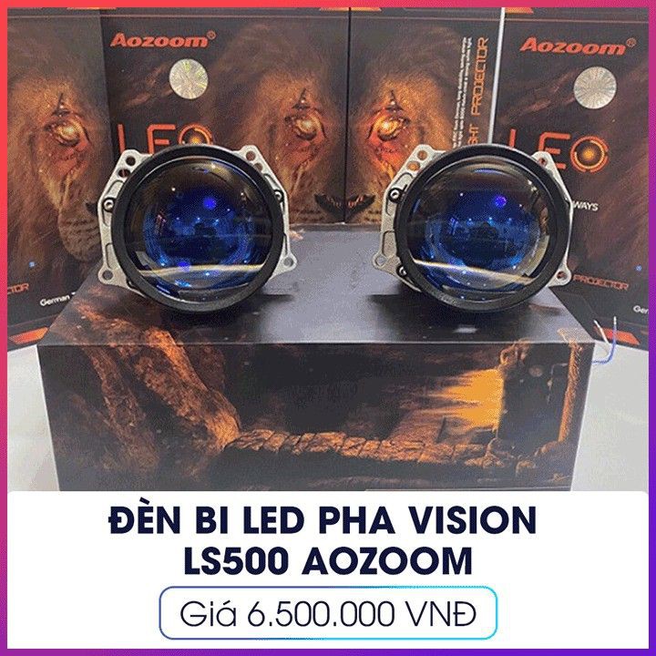 Bi pha led Vision LS500 - Đạt độ sáng cực nhanh, giá rẻ nhất thị trường
