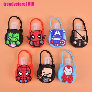1 chai đựng nước rửa tay rỗng mini hình marvel