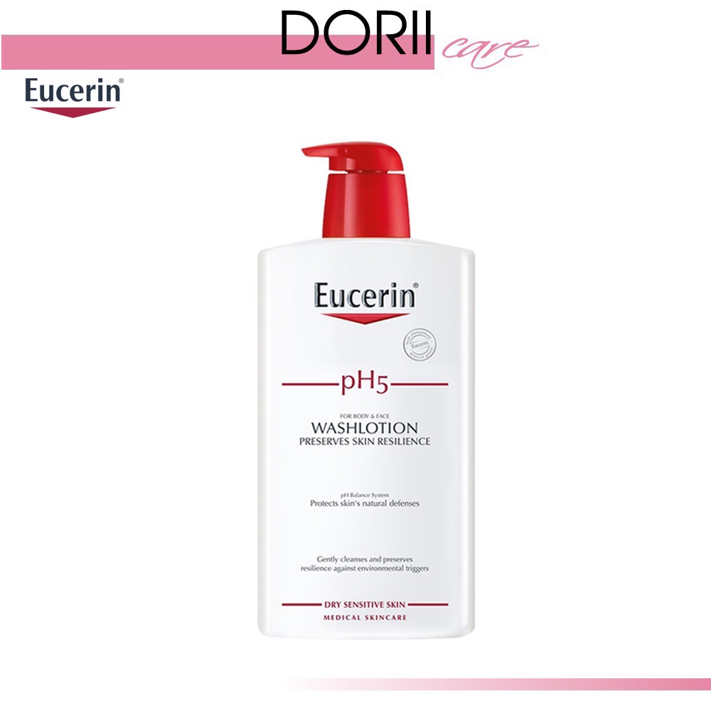 Eucerin Sữa tắm cho da nhạy cảm Eucerin pH5 Washlotion 1000ml