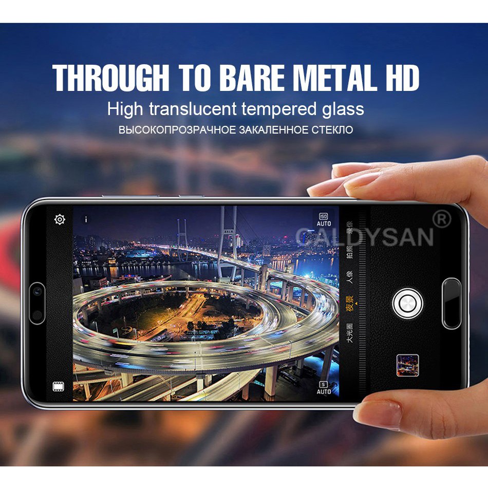 Miếng dán 5D Full màn cho Huawei P10 - Đen