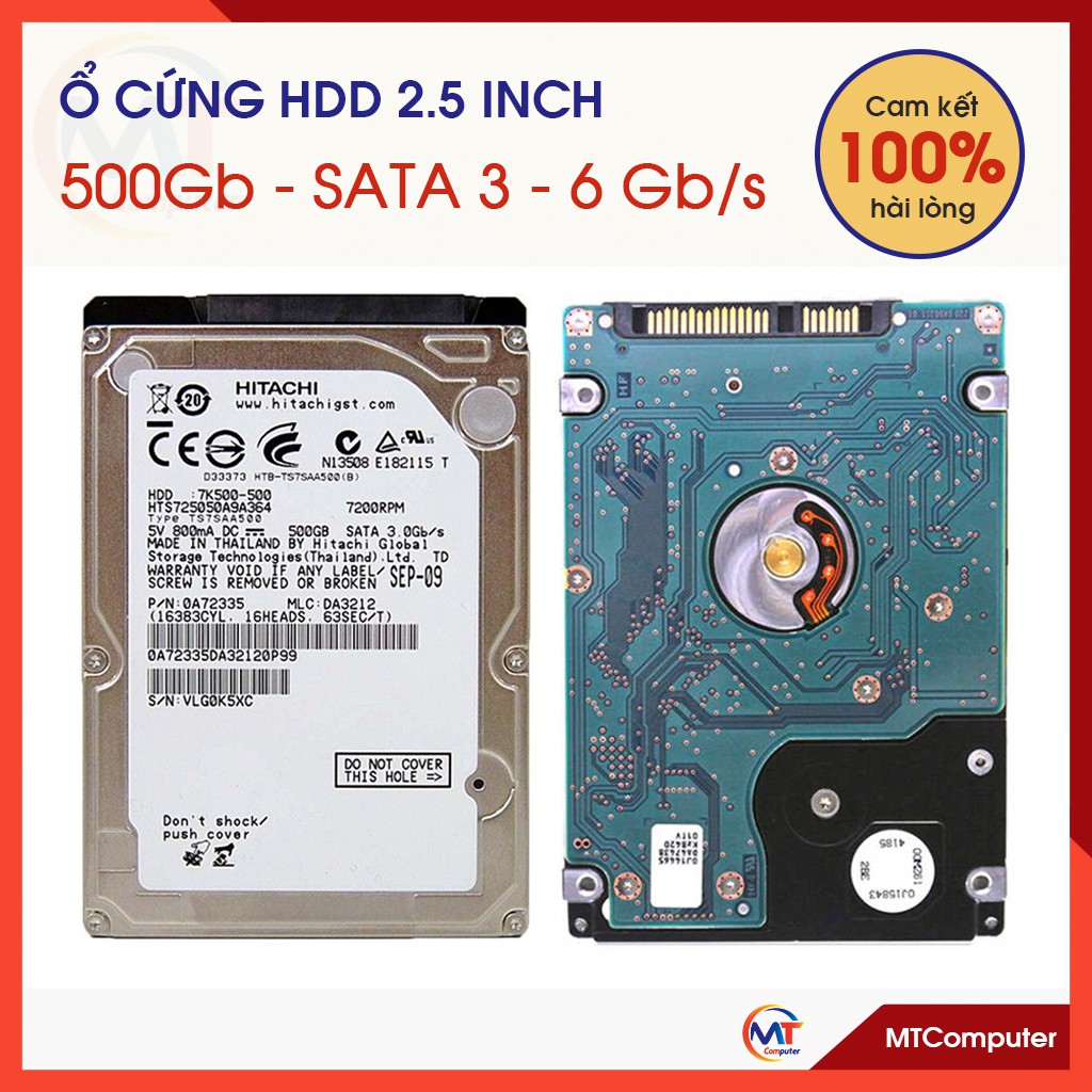 Ổ cứng HDD 160Gb 250Gb 320Gb 500Gb 2.5 inch Sata 3 cũ, chính hãng, sức khỏe tốt | BigBuy360 - bigbuy360.vn