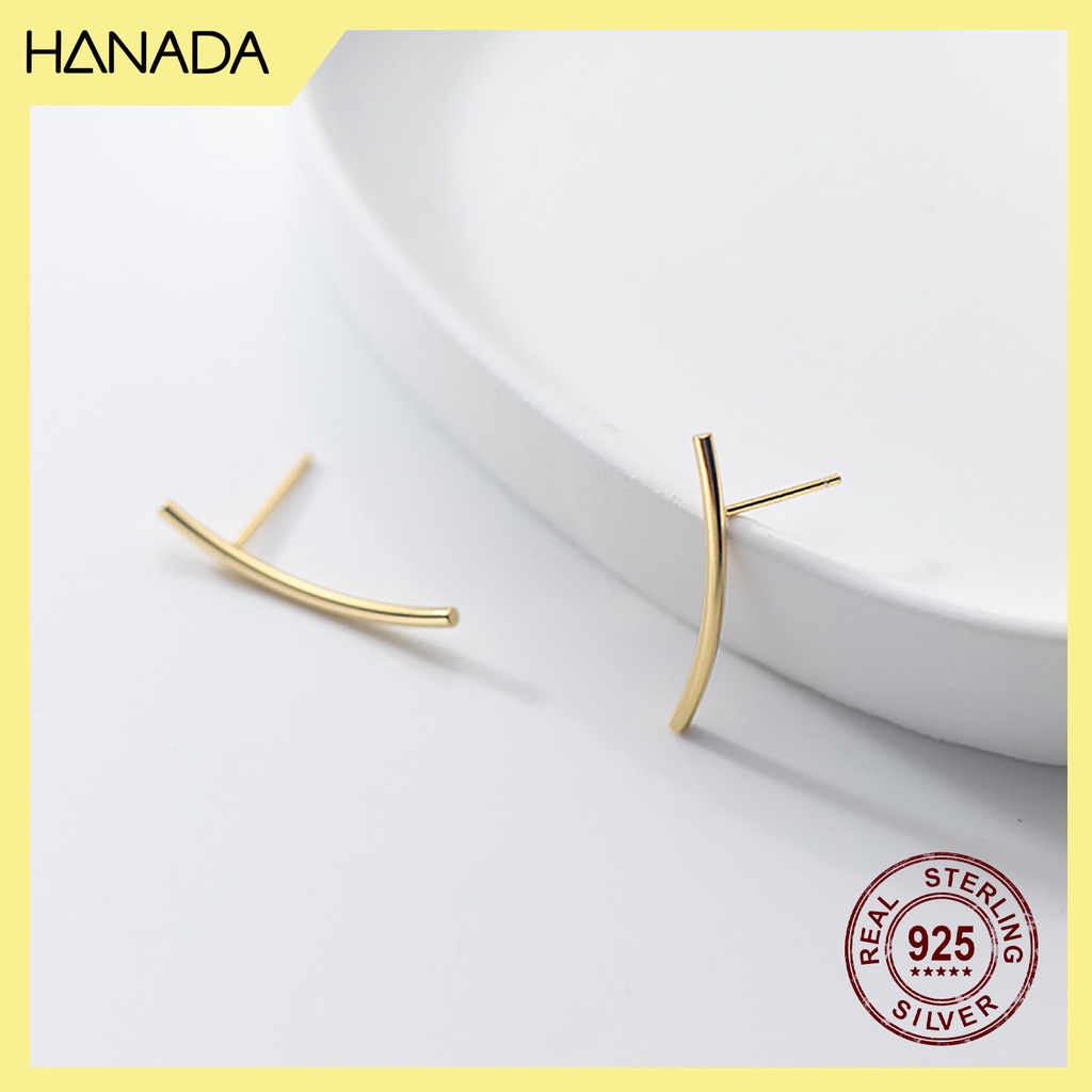 Bông Tai Bạc 925 Hanada 0803 C6