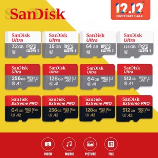 SANDISK Thẻ Nhớ hp 8/16/32/64/128/256/512gb Chính Hãng