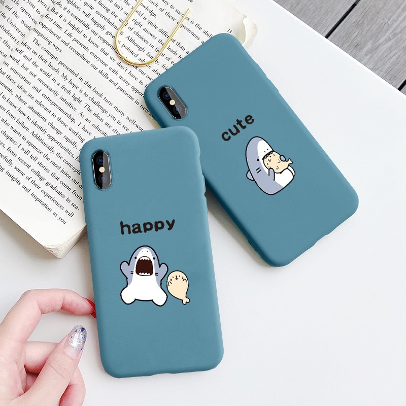 [ OPPO ] Ốp Lưng Silicon Shark - B129 | BigBuy360 - bigbuy360.vn