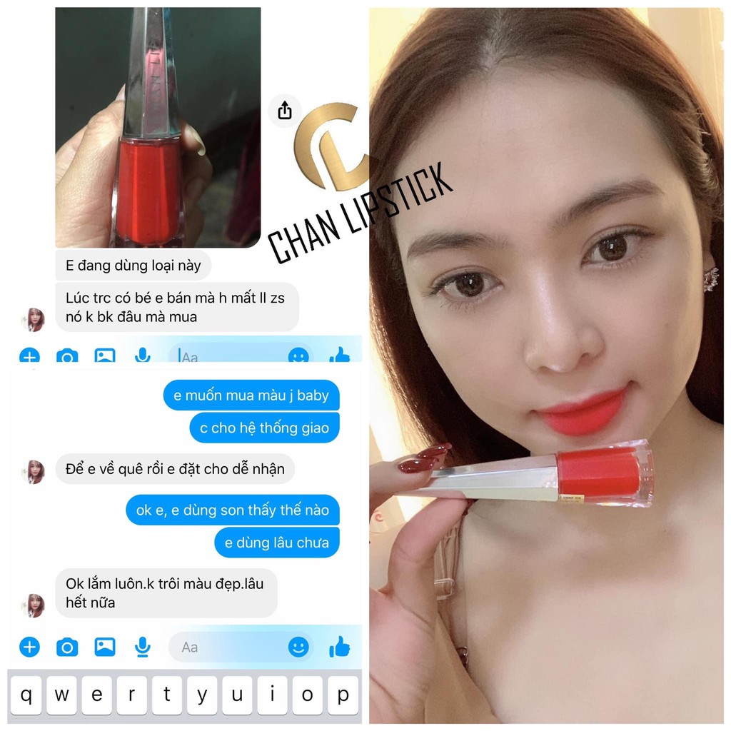💋 💋 Son kem lì Chan lipstick - tặng kèm son dưỡng tái sinh làm hồng môi 💋 💋 | BigBuy360 - bigbuy360.vn