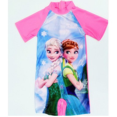 áo bơi liền quần bé gái elsa anna đẹp | BigBuy360 - bigbuy360.vn
