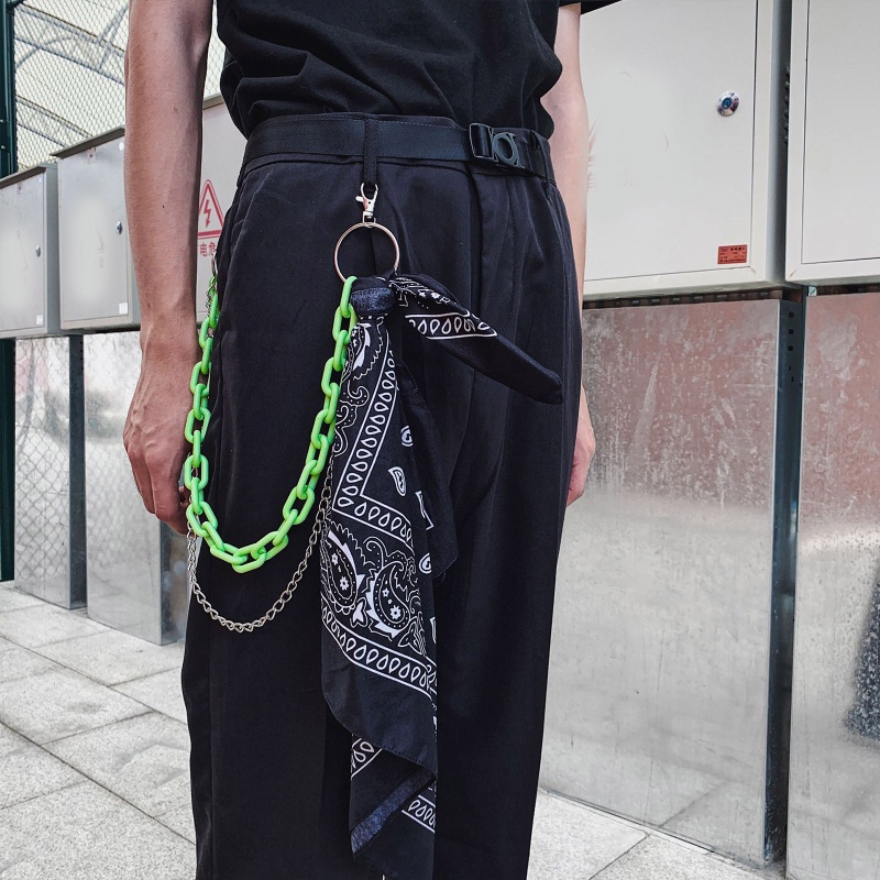Dây Xích Kim Loại Đeo Thắt Lưng / Ví Phong Cách Hip hop Unisex