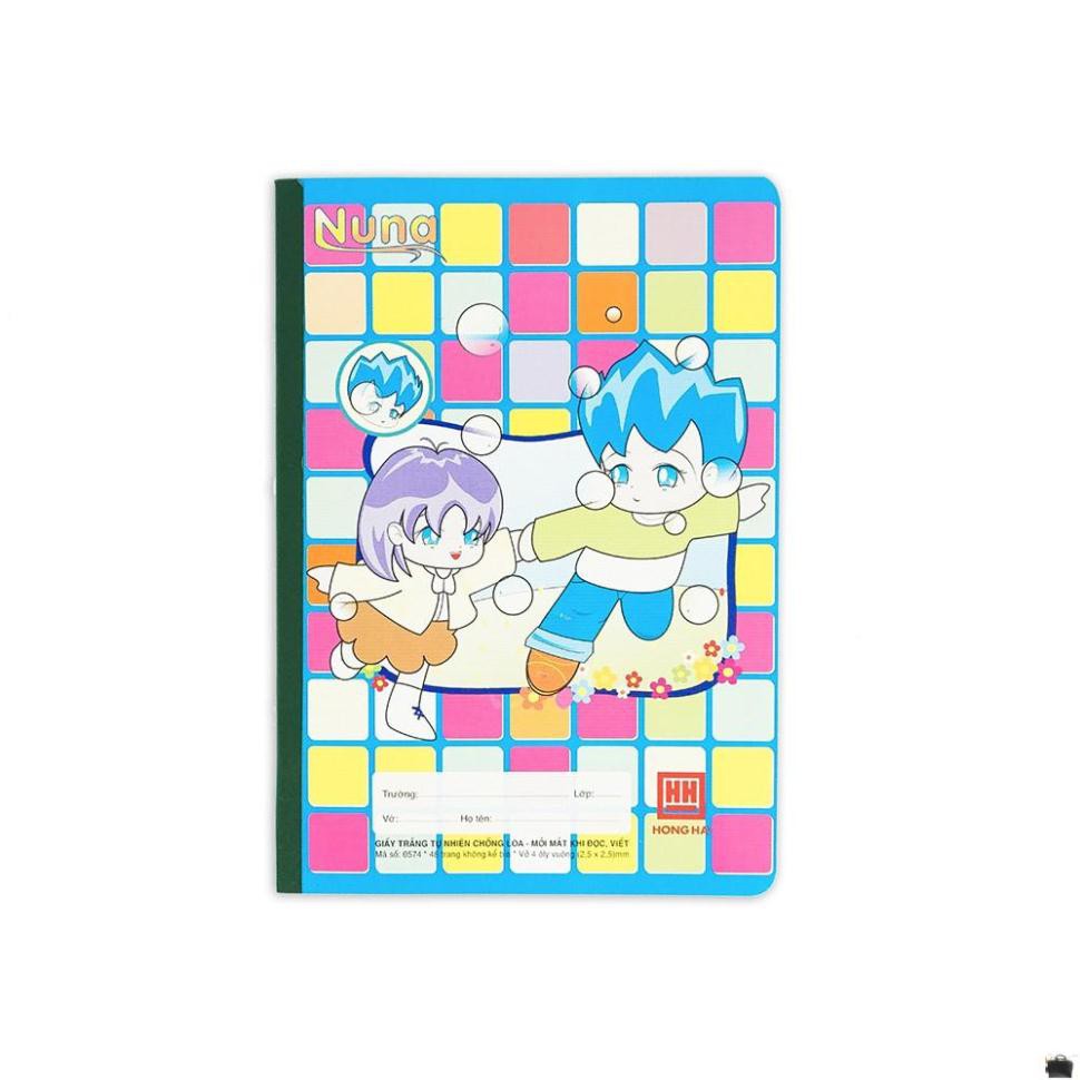 Vở 4 Ô ly 48 trang Hồng Hà School Nuna (0574) [Sổ vở Hồng Hà]