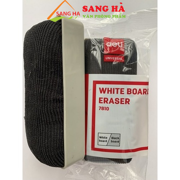 Lau bảng Deli màu xám nhạt mã E7810 - Lau bảng Deli siêu mịn hàng chính hãng