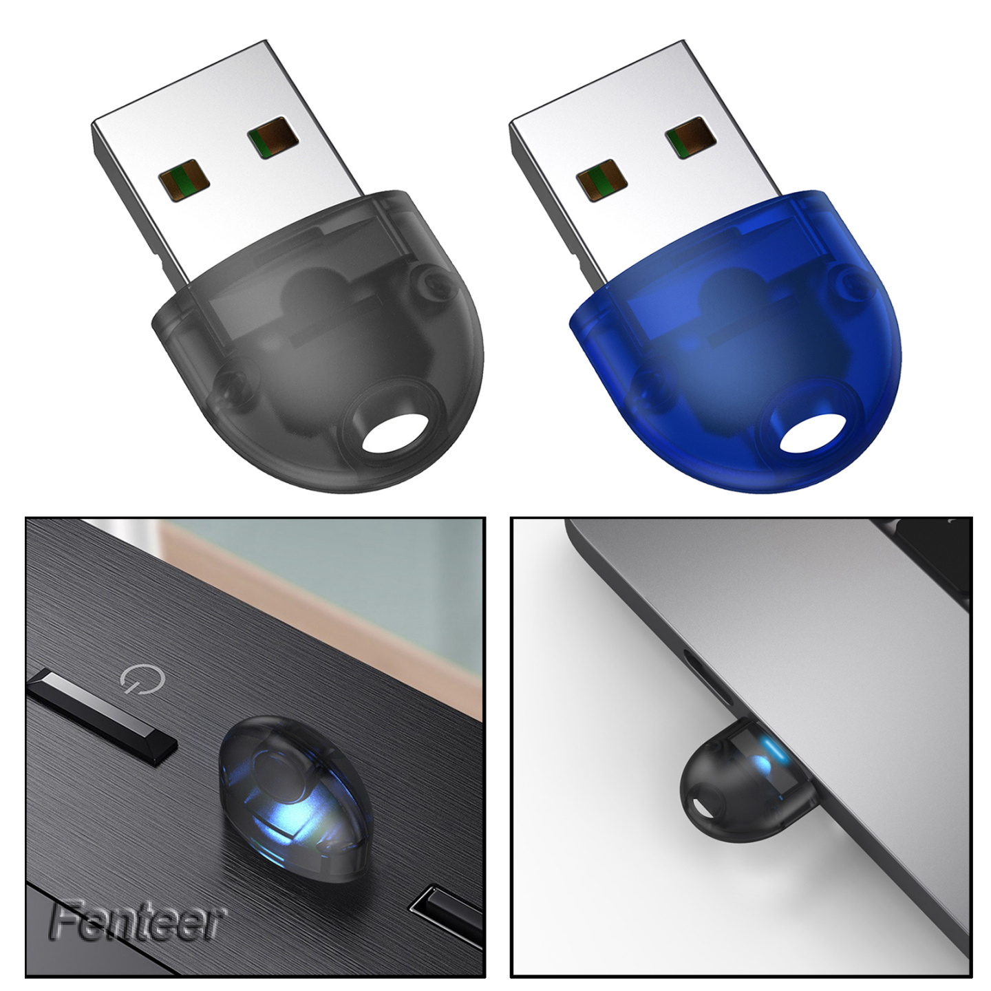 Thiết Bị Truyền Nhận Tín Hiệu Bluetooth 5.0 2 Trong 1 Cho Pc / Tv / Bluetooth 5.0 Dongle / Cổng Cắm Và Play Low Latency | BigBuy360 - bigbuy360.vn