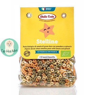 Nui Rau Củ Hữu Cơ Cho Bé Hình Sao 200g Dalla Costa - Tạp hoá mint