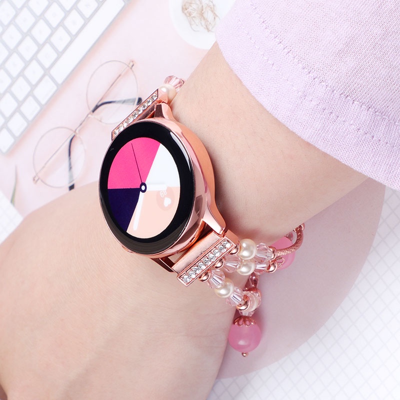 Dây Đeo 20mm 44mm 40mm Cho Đồng Hồ Thông Minh Samsung Galaxy Watch Active 2 44mm 40mm Huawei GT 2 42mm