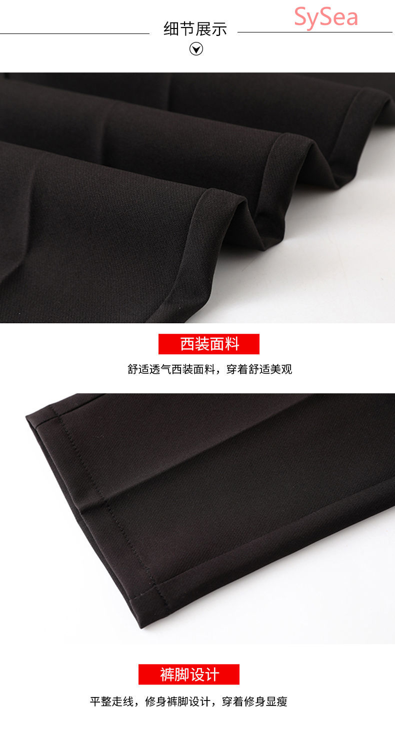 Quần Dài Màu Đen Phong Cách Hàn Quốc Thanh Lịch Cho Nữ | BigBuy360 - bigbuy360.vn