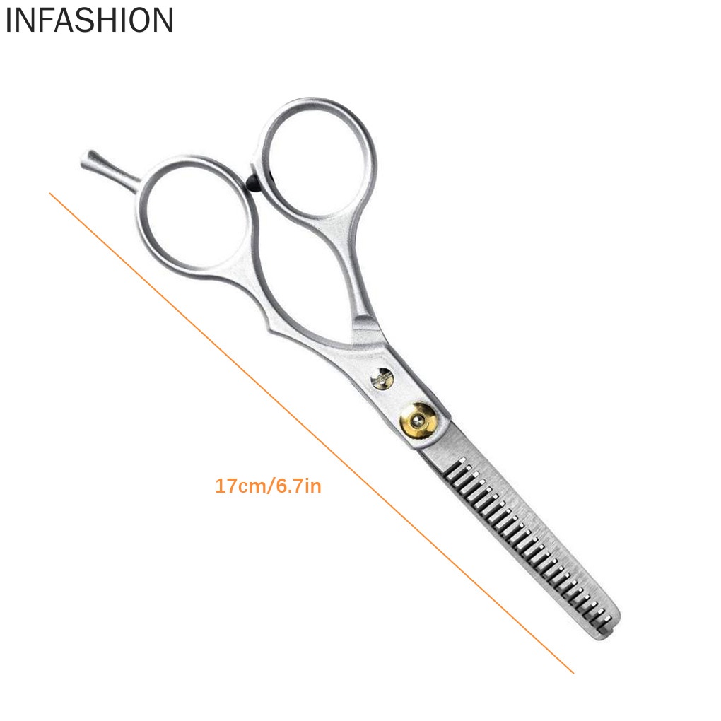 [Hàng mới về] Kéo cắt tỉa tóc răng cưa bằng thép không gỉ chuyên dụng cho salon