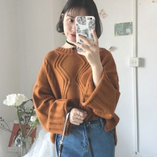 [Order] Áo len oversize gân cá tính