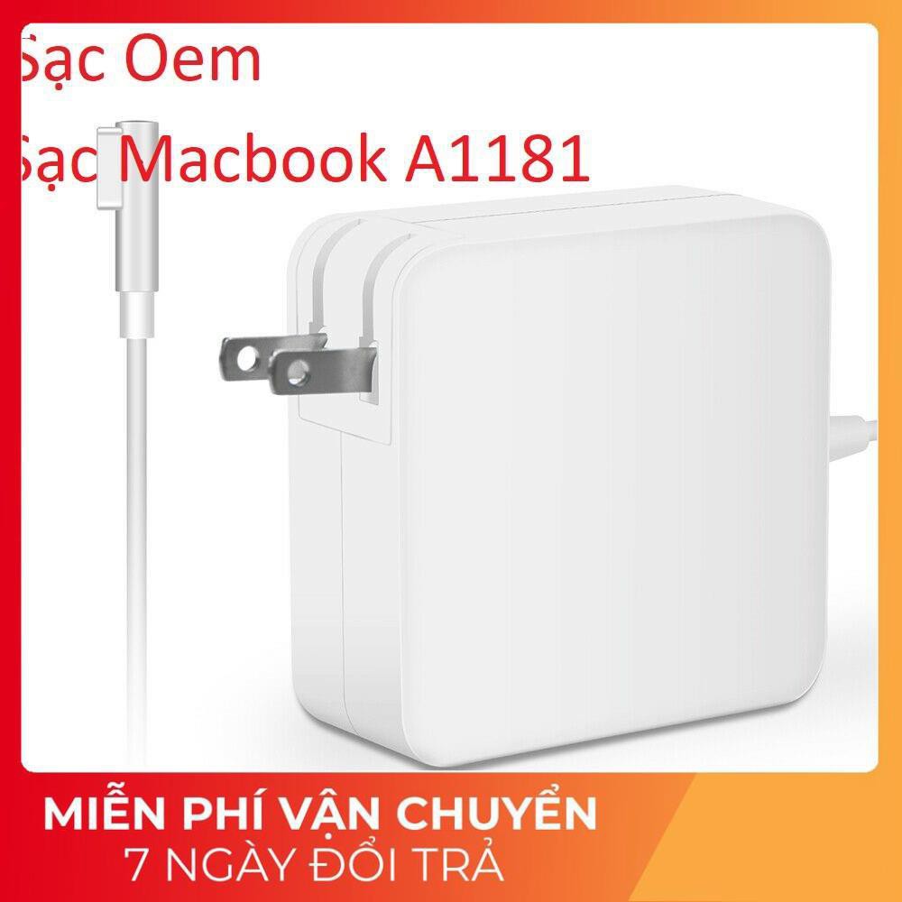 [Mã 267ELSALE hoàn 7% đơn 300K] ⚡️Sạc Macbook A1181