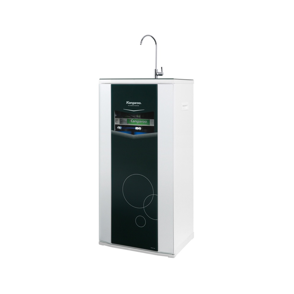 [MIỄN PHÍ LẮP ĐẶT] Máy lọc nước KANGAROO RO 7 lõi model KG07G4 vỏ tủ VTU màu xanh