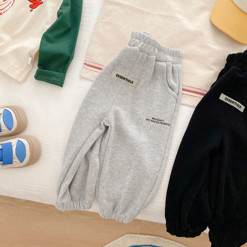 Quần In Chữ Phong Cách Hàn Quốc Cho Bé