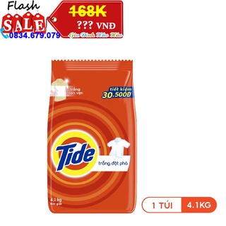 Bột giặt Tide trắng sáng đột phá - Túi 4.1 kg