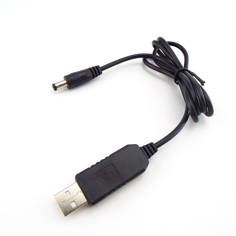 Cáp ChuyểN ĐổI Tăng ĐiệN USB Sang DC 2.1x5.5mm, DC 5V Sang DC 9V 12V