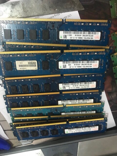 RAM DDR3 4GB Bus 1600/1333bóc máy đẹp