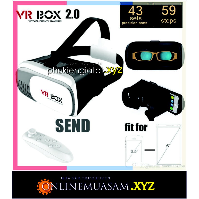 Kính thực tế ảo VR Box Version 2