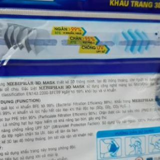 KHẨU TRANG MEBIPHAR 3D MASK