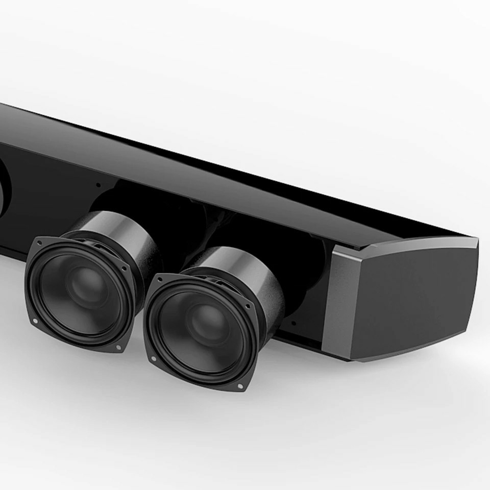 Loa Soundbar tivi 3D âm thanh nổi sống động kết nối không dây SR100 PLUS ( hàng nhập khẩu )