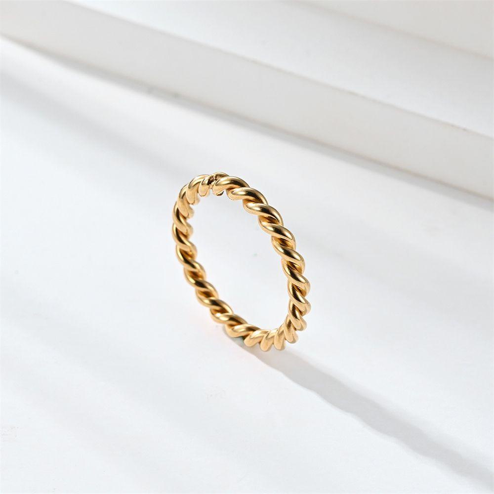 BSUNS Nhẫn Xoắn Ốc Phong Cách Boho Cổ Điển Thời Trang