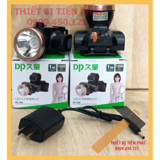 [ GIÁ HỦY DIỆT ] Đèn Pin Đội Đầu Siêu Sáng DP7222 3W, DP7224 5W Chính Hãng