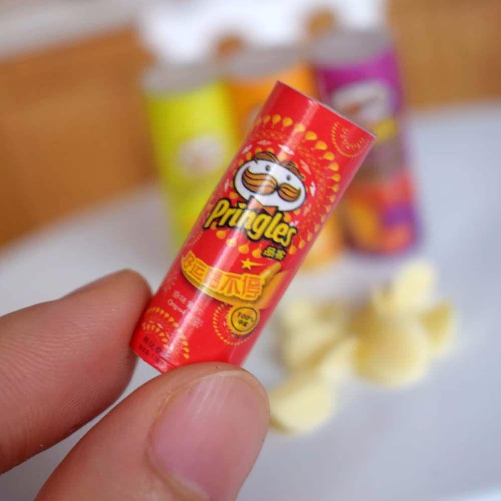 Set 4 Chai Khoai Tây Chiên Tỉ Lệ 1: 6 Trang Trí Nhà Búp Bê