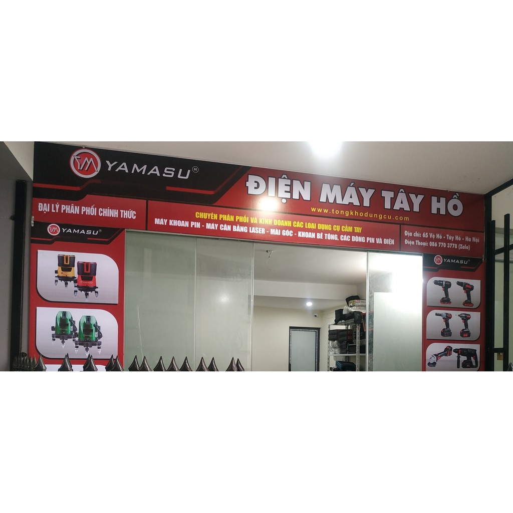 Máy laser Yamasu 1988 đế xoay Bi chống lệch trục, phím bán cảm ứng