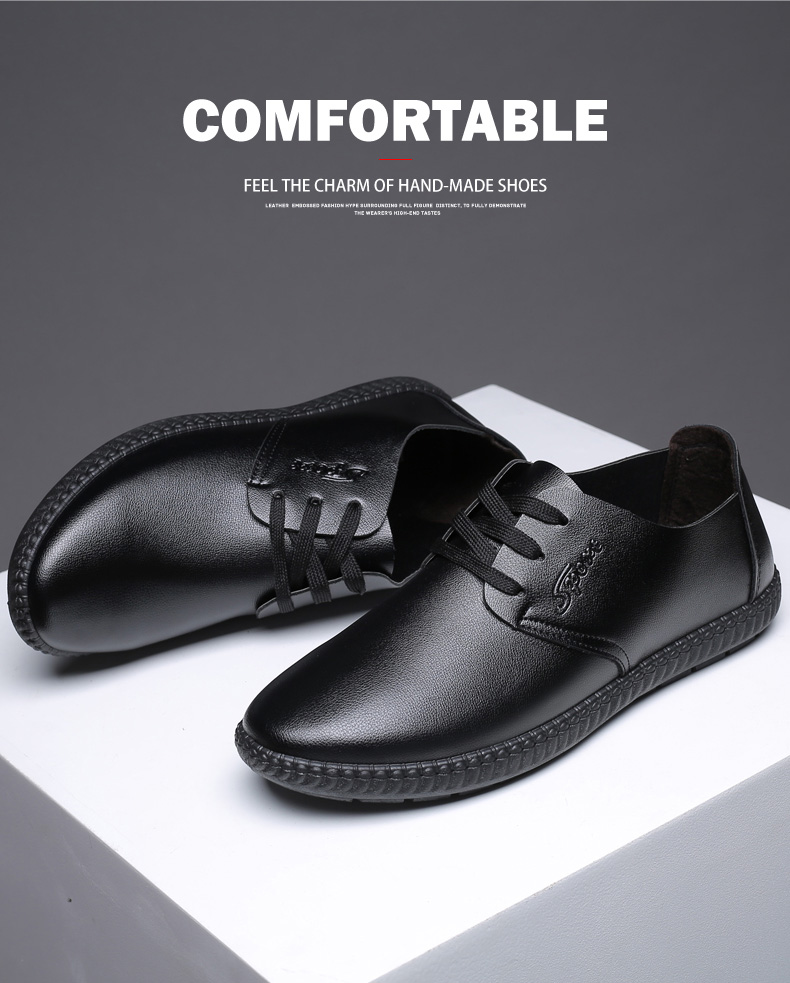 2021 mùa hè mới của người đàn ông giày dép ống rỗng rỗng trong kinh doanh và thư giãn cao đầu lớp da kinh doanh giày dép người đàn ông làm việc bằng tiếng anh hít thở giày dép người đàn ông giày dép màu đen