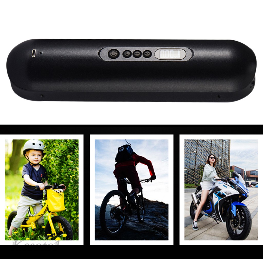 Máy Bơm Hơi Điện Tử Kesto1 Cho Xe Hơi / Xe Máy / Xe Đạp | BigBuy360 - bigbuy360.vn