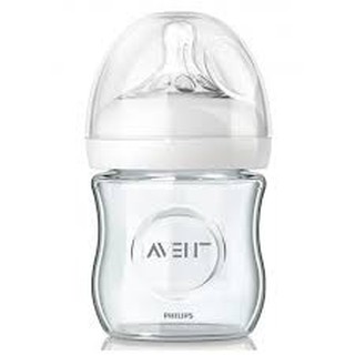 Bình sữa thủy tinh cổ rộng thủy tinh 120ml avent 671.17