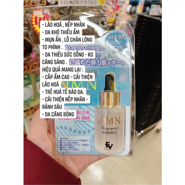 Tinh chất dưỡng ẩm chống lão hoá NMN Nhật Bản