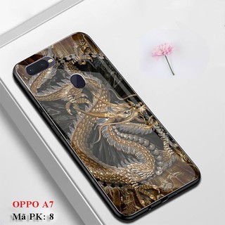 Ốp Oppo A7 - Ốp lưng kính Oppo A7