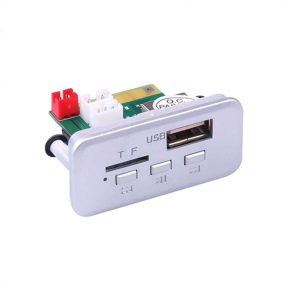 Mô-đun giải mã tín hiệu Bluetooth 5.0 cho máy nghe nhạc Mp3 hỗ trợ thẻ nhớ TF FM 12V